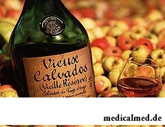 Кальвадос - напиток из яблочного сидра