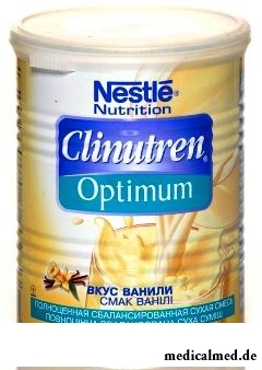 Сухая порошкообразная смесь Клинутрен Оптимум (Clinutren Optimum)