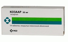 Козаар в таблетках 50 мг