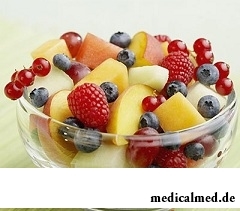 Примерный рацион фруктовой диеты на 7 дней
