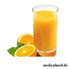 Апельсиновый сок - основной ингредиент 7 дня эффективной домашней диеты