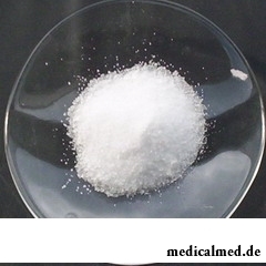 Глюконат натрия — белый кристаллический порошок