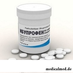 Ибупрофен - анальгетик от головной боли в висках