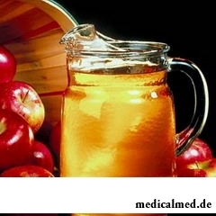 Яблочный уксус — продукт брожения яблочного сока