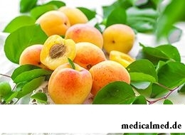Калорийность абрикосов - 55 ккал на 100 грамм