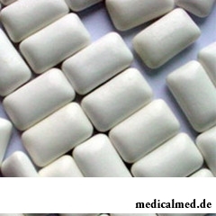 Ксилит используется в качестве подсластителя в жевательных резинках