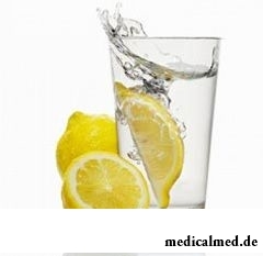 Завтрак лимонной диеты - вода с лимоном для похудения
