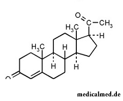 Главное действующее вещество Праджисана - прогестерон