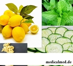 Вода Сасси для похудения - напиток на основе огурцов, лимона, мяты и имбиря