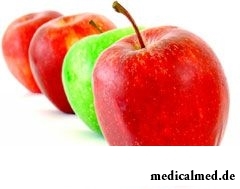 Во время трехдневной яблочной диеты можно есть низкокалорийные продукты с яблоками