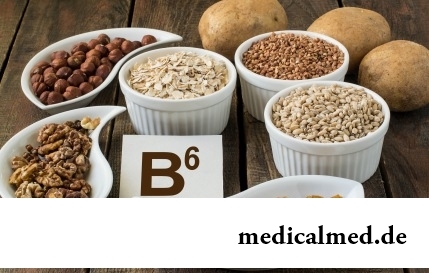 Витамин B6 - в продуктах, избыток и недостаток