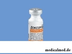 Доксорубицин в форме лиофилизата для приготовления раствора