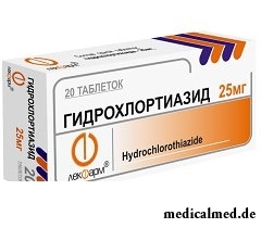 Гидрохлортиазид в таблетках