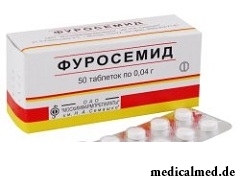 Фуросемид - мочегонный препарат для лечения гипергидратации