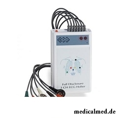 Холтер - это портативный медицинский регистратор, применяющийся для записи электрокардиограммы