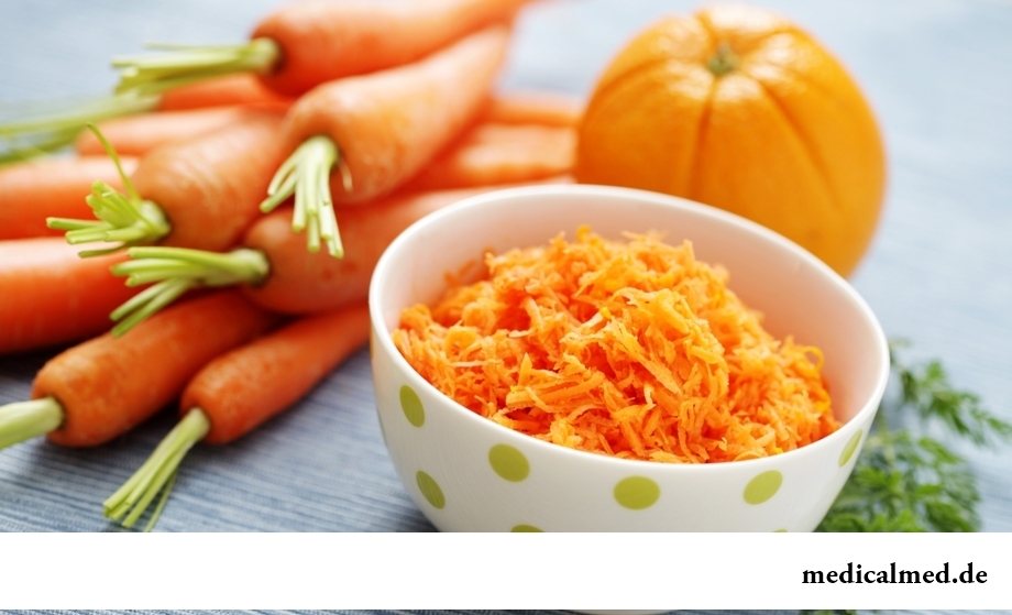 Морковная диета: разрешенные продукты